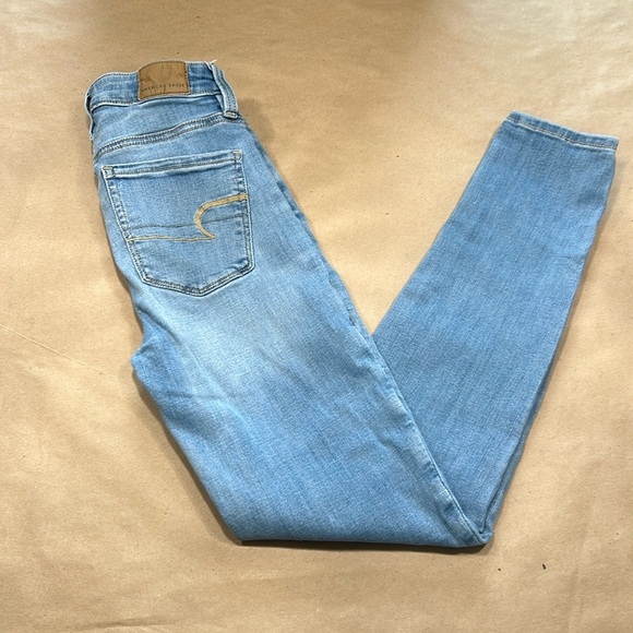 American Eagle Next Level Stretch Skinny Sz 00 Short - Picture 1 of 14
